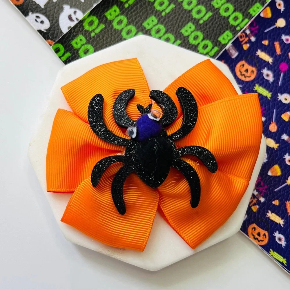 HALLOWEEN HAIR BOW for Girls